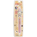 サンエックス(San-X) リラックマ ｢リラックマ×ミスタードーナツ｣ マスコット付フリクションボールスリム3C コリラックマ PR13802 H145×13φ