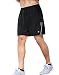 Champion Men's Performax Marathon Running Shorts, Black/Stealth, Large