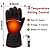 QILOVE Heated Gloves, Rechargeable Heated Gloves for Men or Women, 3.7V 2200mAh Electric Heated Gloves, Waterproof Winter Warm Gloves for Outdoors Work, Riding, Ski, Snowboarding, Hiking, Cycling