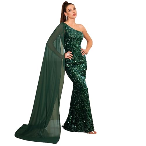 Image of Holographic Sequin Formal Dress Stretch Maxi Prom Evening Gown