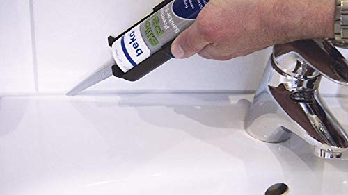 beko 22510003 Silicona sanitaria, gris claro, 310ml