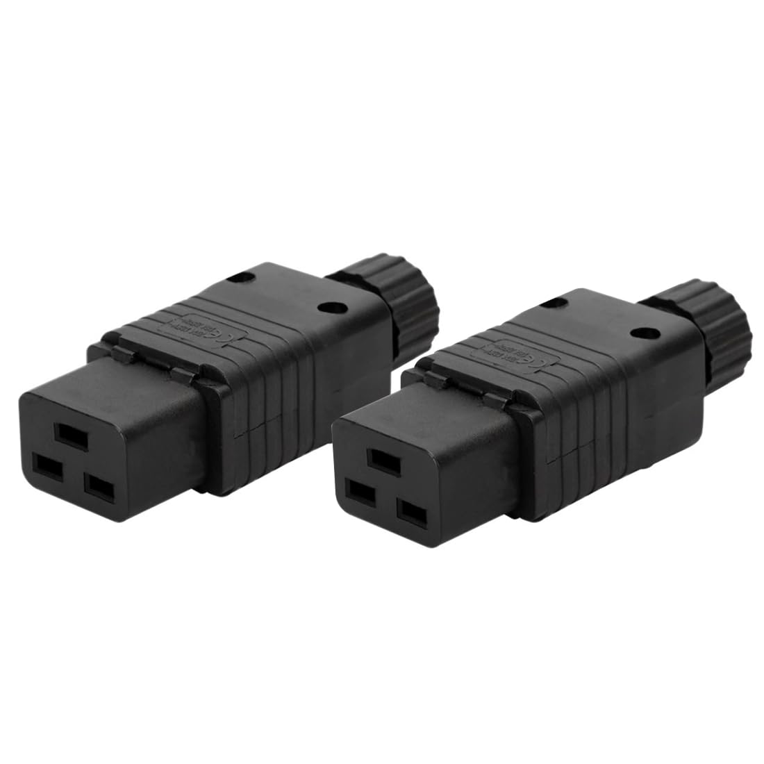 Strhowill 2PCS IEC 320 C19 Power Adapter, 16A 250V AC