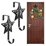 Contenu : 2 crochets pour couronne de Noël. La quantité est suffisante pour répondre à vos besoins quotidiens. La longueur du crochet est d'environ 13 cm, convient pour les portes de moins de 4 cm d'épaisseur, longueur parfaite pour la plupart des portes.