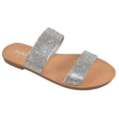 Amazon.com: Black Sparkly Sandals