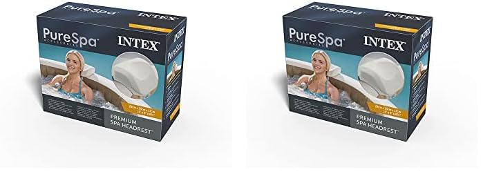 Intex Appui tête Deluxe Pure Spa (Lot de 2)