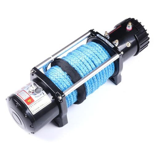 Winche eléctrico 13000lbs 12V cuerda sintética SCITOO miniatura 3