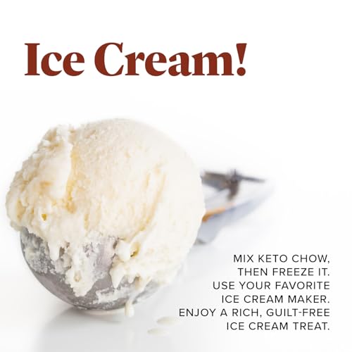 Keto Chow Maple Waffle | Keto Meal Replacement Shake Powder | Nutritionally Complete Keto Food | Low Carb Keto Meals | Delicious Easy Meal Substitute Drink | Protein Rich You Choose The Fat | Single Meal Sample