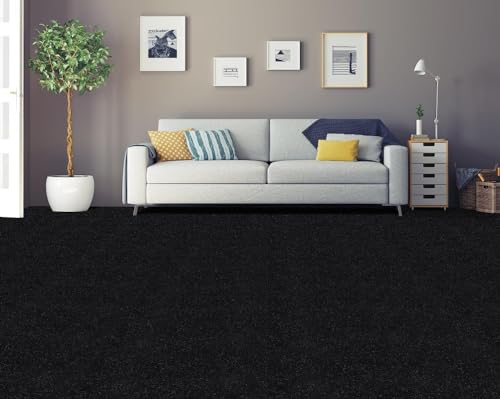 Image of Premium Self-Adhesive Floor Covering, Low Maintenance, and Budget-Friendly Ribbed Floor Carpet Tiles 30 Cm X 30 Cm x 6mm x 1 Tiles (Area Cover 1 Sq. Feet)(Pack of 1)