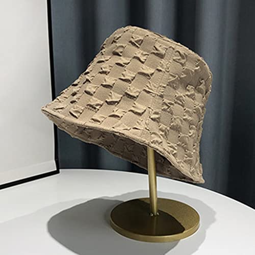 Chapeau de pêcheur argenté texture bulles idéal pour vos balades en ville