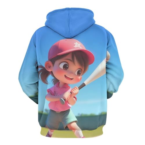 Sweat à capuche baseball unisexe pour éviter le coup de froid pull confortable taille S - 2