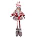 iGnome Handmade Christmas Gnome Decoration Girl and Boy Santa Tomte Swedish Figurines - 19 Inches (Girl)