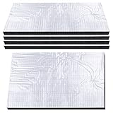 5 Pezzi 250*180*10MM Pannello Isolante Termico Adesivo Pannelli Fonoassorbenti Lamiere Coi...