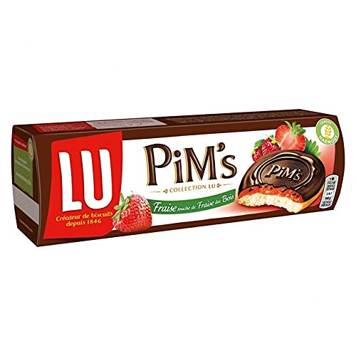 LU Pim's Collection LU - Fresa de fresa, 150 g (lote de 6)