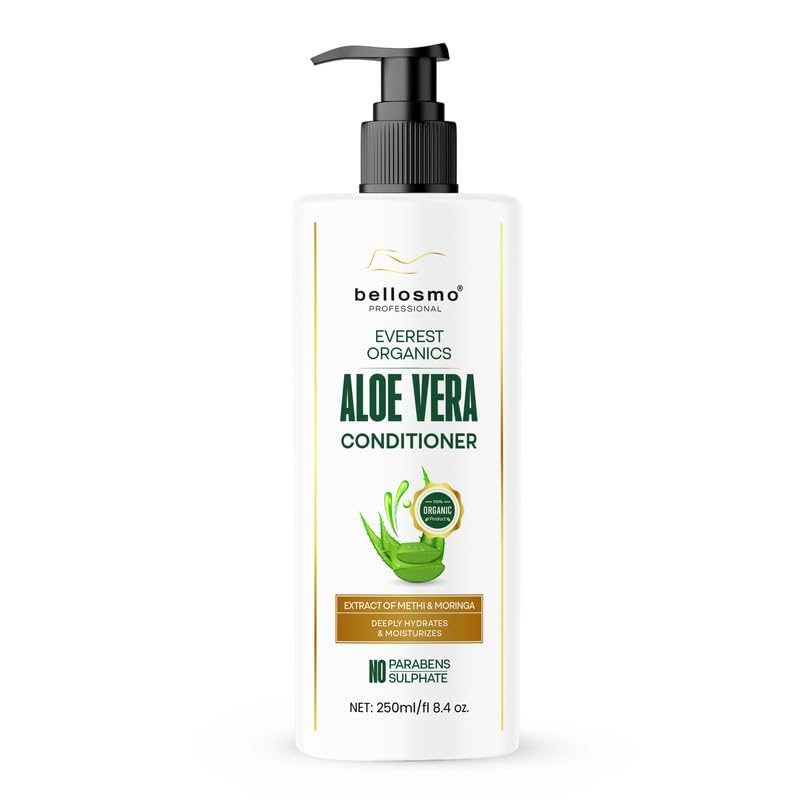 Image of Aloe Vera Conditioner with Natural Extracts Gentle Hair Moisturizing for Smooth Soft Hair Suitable for Daily Hair Care-250 ML