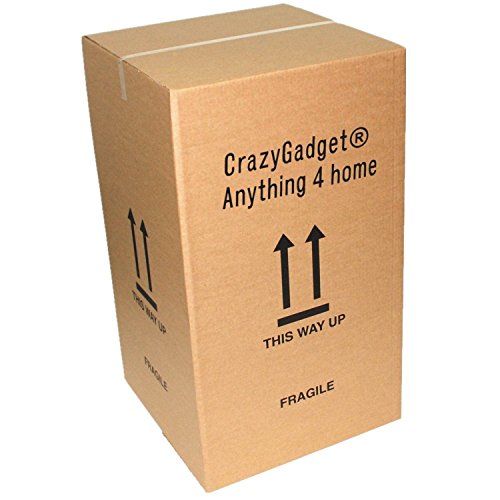 CrazyGadget® Small Medium Large Extra Large Galvanised Metal Incinerator Fire Burning Bin with Special Locking Lid (15 Litre)