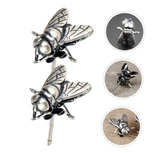 Boucles d'oreilles puces punk en métal inoxydable durable et chic - 3