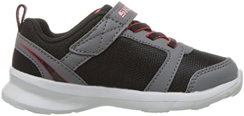 Skechers Kids Boys' Skech-Stepz-Powerjump Sneaker,BLACK/GRAY/RED,6 M US Toddler | Image 5