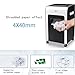 16-Sheet Micro-Cut Heavy Duty Paper Shredder, Shreds CDs, Credit Cards, Staples, 31L Bin, 10-Minute Continuous Operation, Black