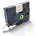 Produktbild Print-Klex Schriftband kompatibel für Brother Ptouch TZE-232 P-Touch H75 H 75S P700 P750 Series P 750 TDI P750W PT-P 900 W PT-P 900W RL700S 12mm x 8 m Rot/Weiß Label Tape laminiert