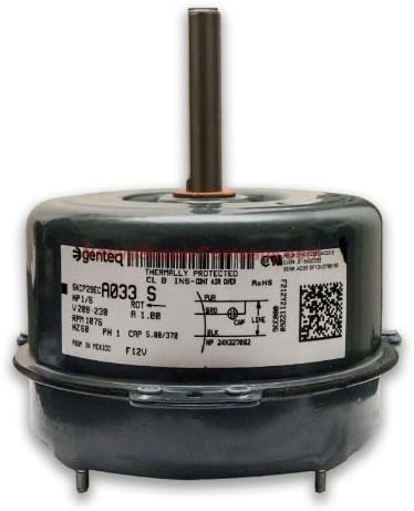 GE - Reemplazo OEM para motor de ventilador de condensador 5KCP29ECA033S 16 HP 208-230 voltios