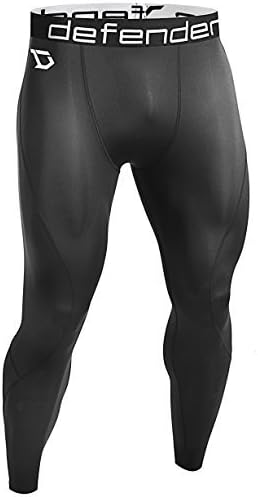 Defender Men's Compression Baselayer Pants Legging Shorts Shirts Tights Running
