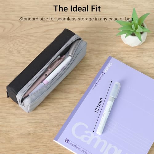Image of KOKUYO PM-MT100-5S2 Highlighter, 2 Tone Color Markers, Marktus, Set of 5 Colors