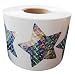 Gold Star - 2 inch 500pcs/roll Glitter Gold Star Metallic Foil Decorative Scrapbook, Reflective Stickers for Kids