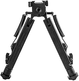 7.3"-10" Scout-Pod Cuboid Spring-Lock Folding Bipod w/ Swivelable Pivotable Mounting - Lion Gears