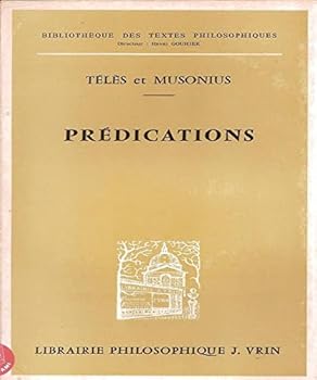 Paperback Teles Et Musonius: Predications [French] Book
