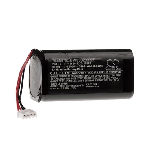 vhbw Ersättningsbatteri kompatibelt med Audio Pro Addon T10, T3, T9-högtalare (3 400 mAh, 14,8 V, Li-Ion)