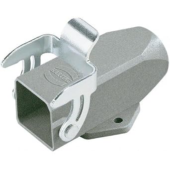 Heavy Duty Connector Base, Top Entry M20, Open Bottom, Han A Series, Surface Mount, 3A