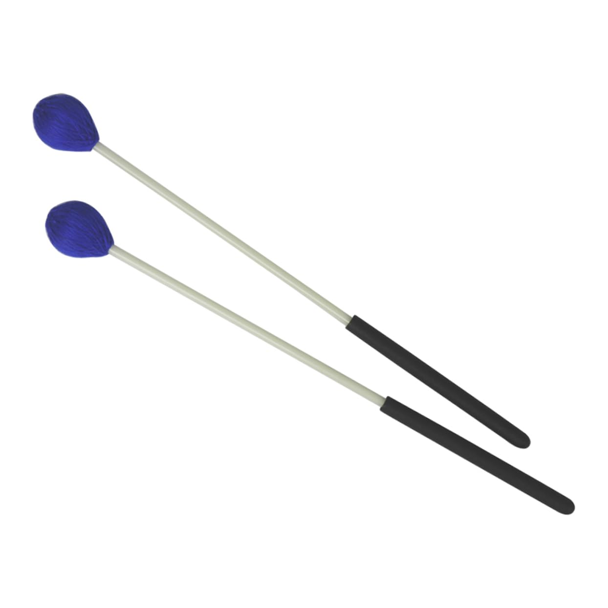 Abaodam 3pares Mallets Para Marimba De Hilo Azul Cabeza Mediana y Mango De Haya Perfectos Para Práctica De Percusión Interiores y Exteriores