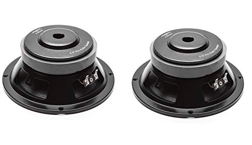 image for Skar Audio (2) FSX65-4 (2) FSX65-4 300-Watt 6.5-Inch 4 Ohm MID-Range L