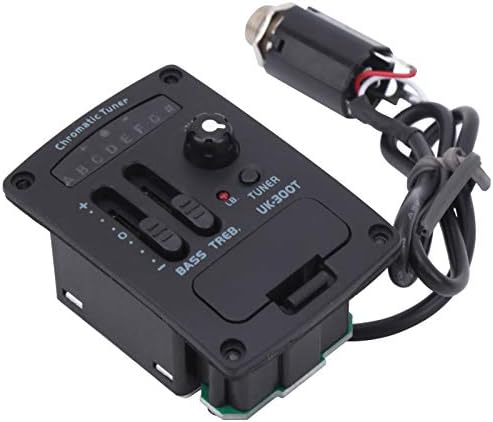 Practical Guitar Pickup, Volume Control 2‑Band Guitar Preamp, Beginners for Ukulele Classical Guitar Professionals