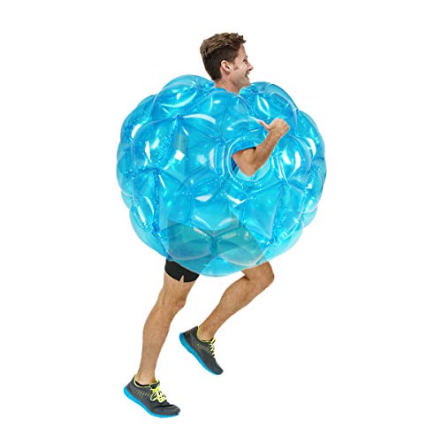 SUNSHINEMALL 2 Pack Inflatable Bumper Balls for Kids Giant Zorb Ball Sumo Balls Human Hamster Ball Bubble Balls for Adults Full Body Buddy Outdoor Toys for Kids(36\" Blue)