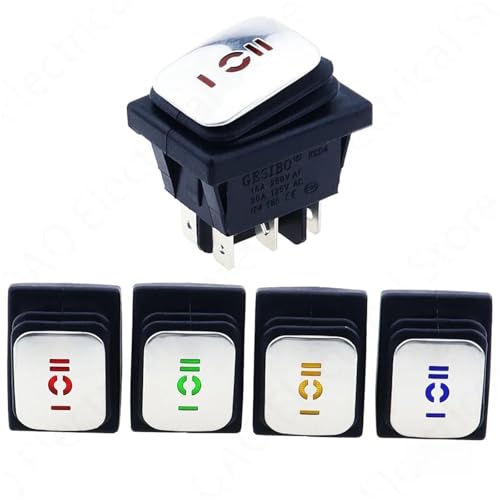 Interruptor basculante KCD4 para actualizar tableros eléctricos y sistemas de 220V