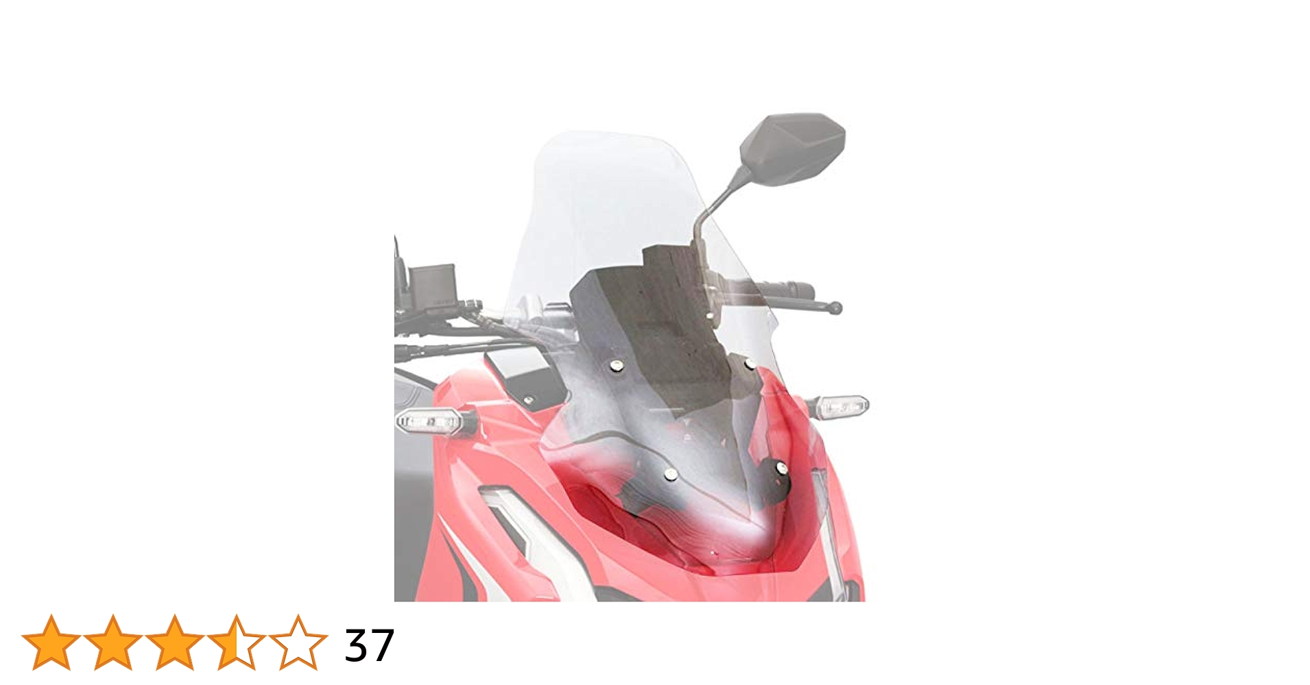 ADV160 150用　エンデュランス製ロングスクリーン　クリア ENDURANCE（バイク） ENDURANCE エンデュランス ロングウインド