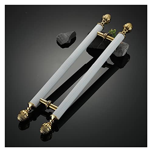 Poignée de porte coulissante en acier inoxydable noir style rétro en H pour intérieur élégant