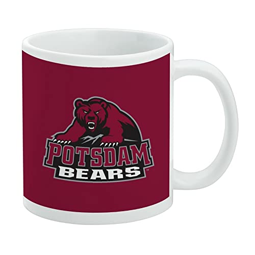 State University of New York at Potsdam Primary Logo Ceramic, 11oz, White