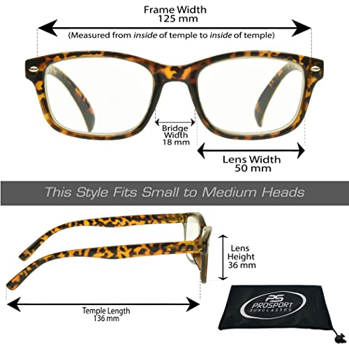 Image of proSPORT Multifocal Progressive 3 Magnifications in 1 Lens No Line Computer Gaming Reading Glasses for Men & Women
