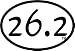 26.2 Oval Magnet