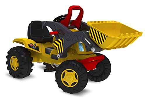 Trator Escavadeira, Bandeirante, Amarelo