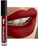 Mynena Red Long Lasting Lipstick for Women Waterproof & Transfer-Proof | Hydrating with Shea Butter | Bold Pigment Intense Matte Color Lip Stain | Talc-Free & Vegan Product that Performs | Elle