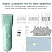 Baby Hair Clippers - Ultra Quiet Electric Hair Trimmer, Cordless Rechargeable Waterproof Haircut Kit for Kids Infants & Adult.
