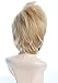 Topcosplay Unisex Anime Cosplay Wigs Short Blonde Layered Halloween Costume Wig