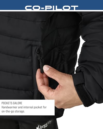 Veste bouffante isolée Co-Pilot pour les randonnées d'hiver