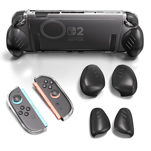 ALAFLY NAP[X Nintendo Switch 2p (2025)  Joycon 2lԍHw GSm~bNObvy3yAz ϋvƋx PC̎یJo[AKȌ\ȃObvJoy-Con 2pĩTCYɃtB