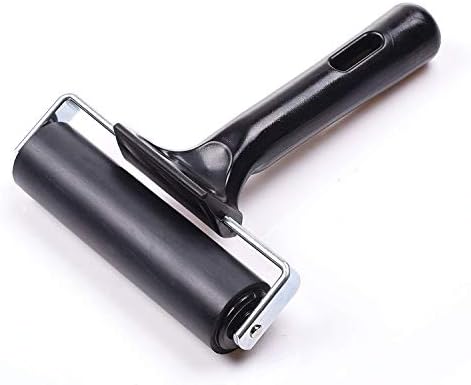 4-Inch Rubber Brayer Roller for Printmaking, Great for Gluing Application Also. (Original Version)