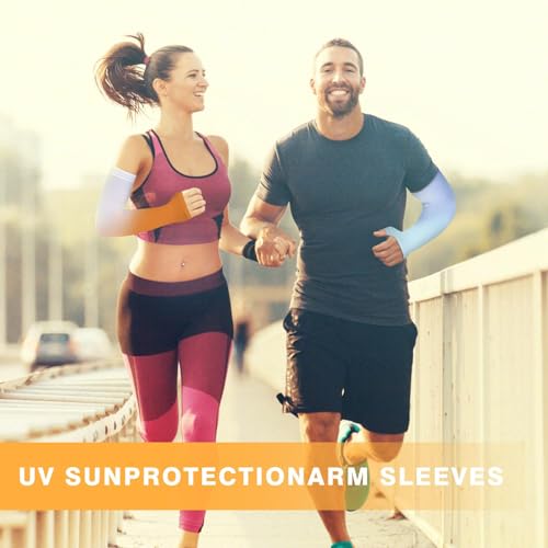 3 Pairs of UV Protection Cooling Arm Covers Women’s Sun Protection Cycling Arm Covers Fashion4