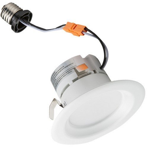 Morris Products LED Recessed Lighting Retrofit Kits – for Recessed Downlighting, Alternative to Incandescent Lights – Energy Efficient, Dimmable - Smooth Bezel, 4000K, 12 Watts, 5” & 6”, White #4